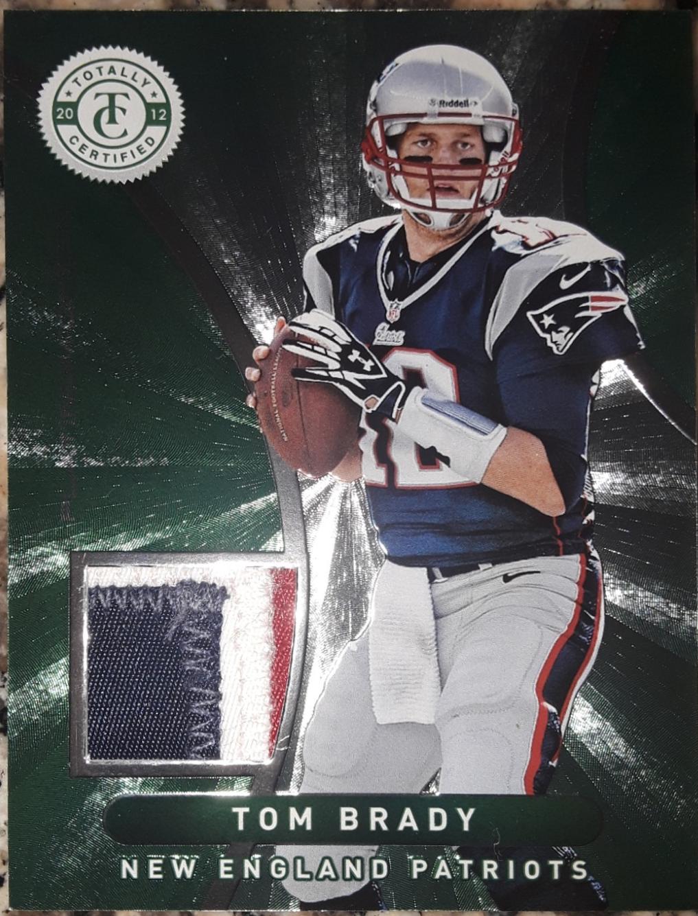 Tom Brady [Platinum Green] #1