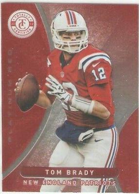 Tom Brady [Platinum Red] #1