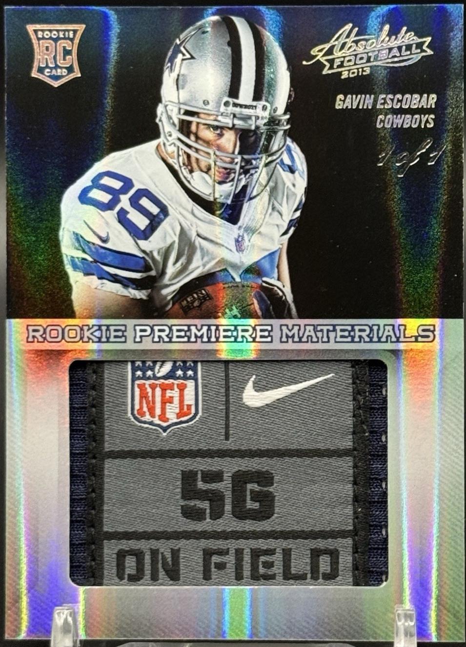 Gavin Escobar [Rookie Premiere Materials Nameplates] #210