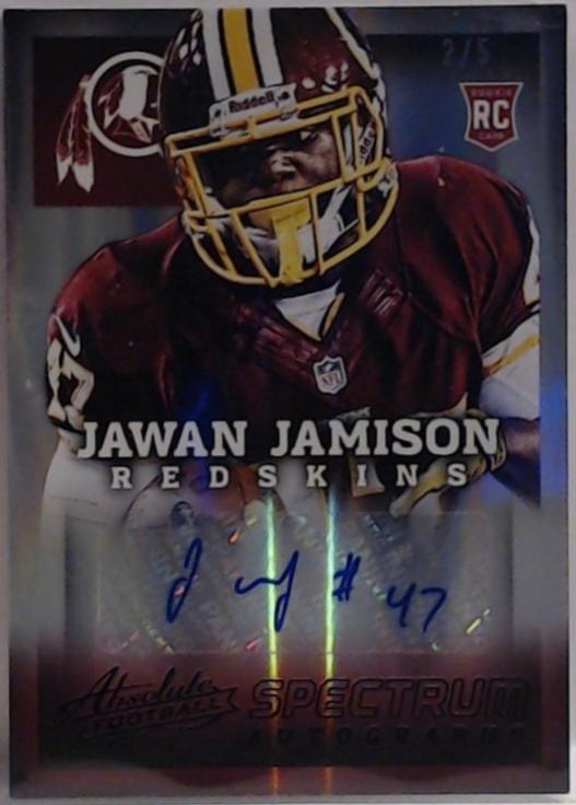 Jawan Jamison [Spectrum Black Autograph] #140
