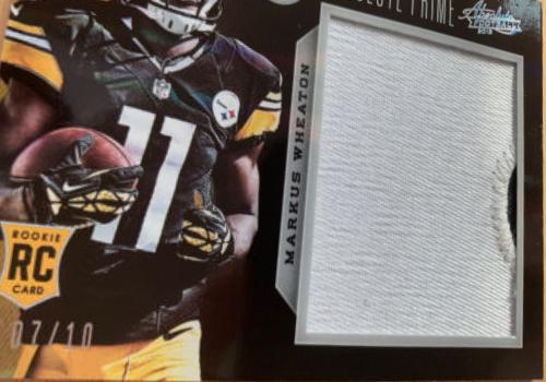 Markus Wheaton [Rookie Premiere Materials Nameplates] #224