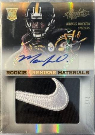 Markus Wheaton [Rookie Premiere Materials Signature Jumbo Prime Nike] #224