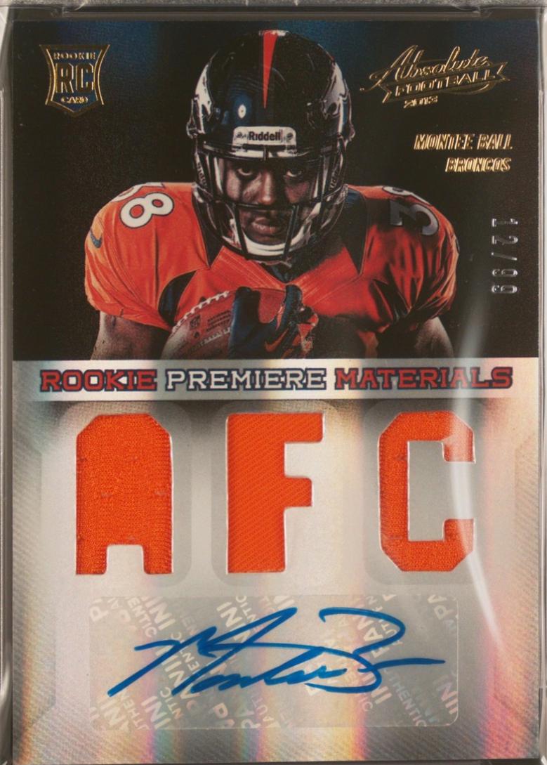 Montee Ball [Rookie Premiere Materials Signature AFC, NFC] #229