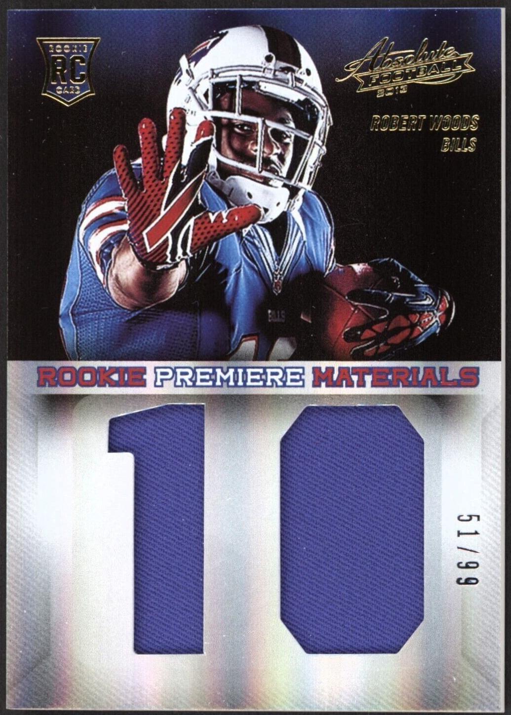 Robert Woods [Rookie Premiere Materials Jumbo Jersey Number] #231