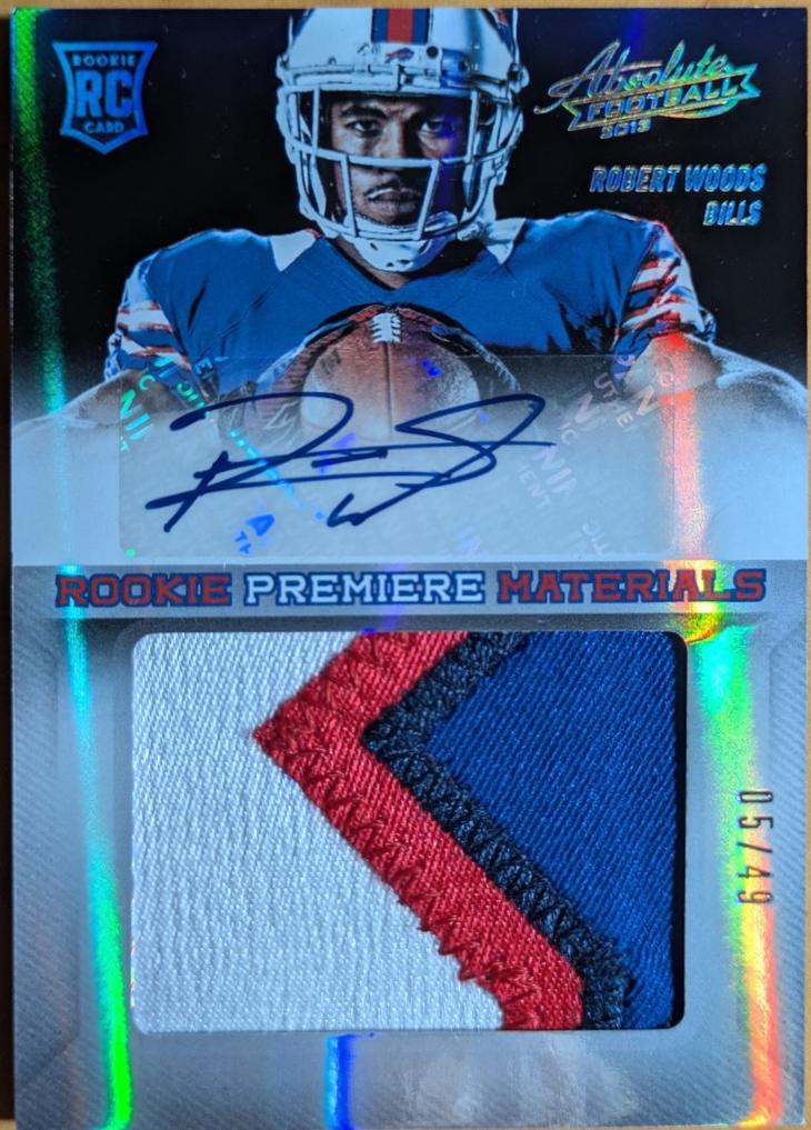 Robert Woods [Rookie Premiere Materials Signature NFL Prime] #231