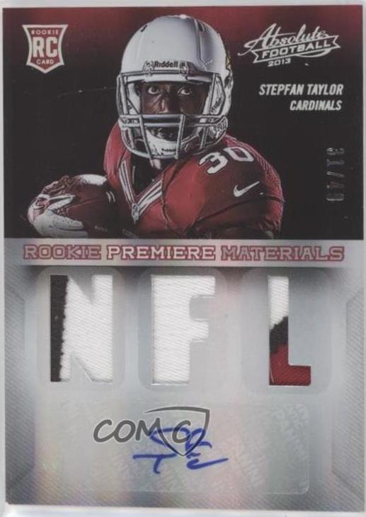 Stepfan Taylor [Rookie Premiere Materials Signature NFL Prime] #234