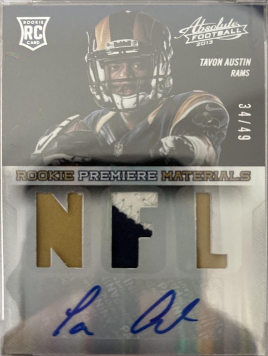 Tavon Austin [Rookie Premiere Materials Signature NFL Prime] #235