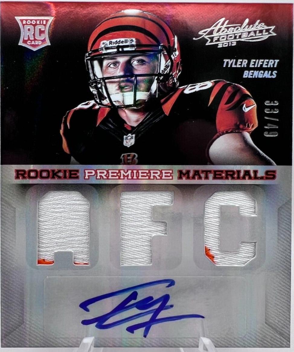 Tyler Eifert [Rookie Premiere Materials Signature Jumbo Prime] #237