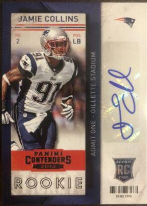 Jamie Collins [Running Autograph] #142