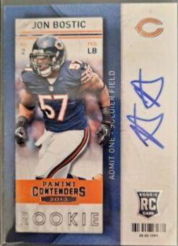 Jon Bostic [Hands in Front Autograph] #146