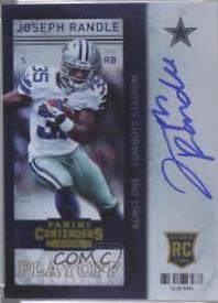 Joseph Randle [Catching Autograph Playoff Ticket] #215