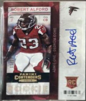 Robert Alford [Arms Down Autograph Cracked Ice] #176
