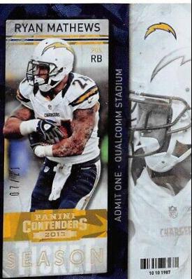 Ryan Mathews [Cracked Ice Ticket] #29