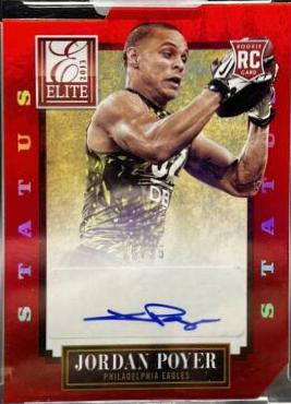 Jordan Poyer [Red Status Die Cut Autograph] #144