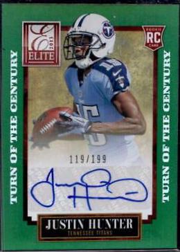 Justin Hunter [Turn of the Century Autograph] #148