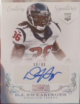 D.J. Swearinger [Autograph Silver] #274