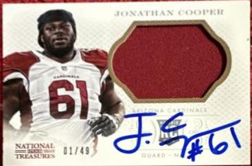 Jonathan Cooper [Autograph Material Silver] #170