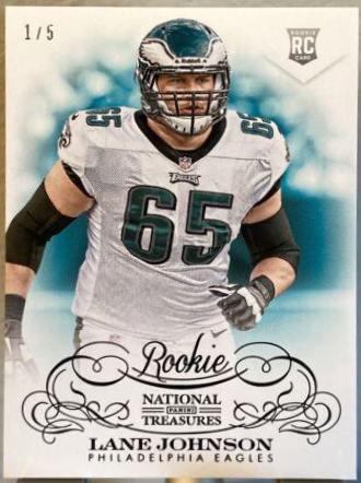 Lane Johnson [Century Black] #177