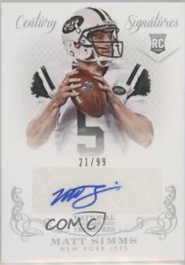 Matt Simms [Autograph Silver] #311