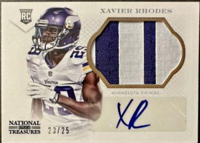 Xavier Rhodes [Autograph Black] #337