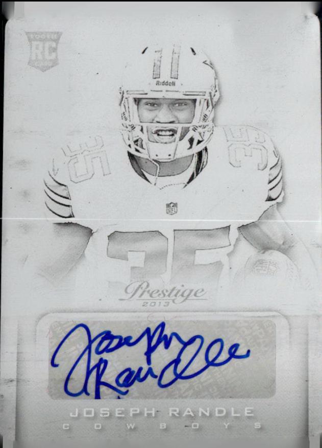 Joseph Randle [Extra Points Black Autograph] #245