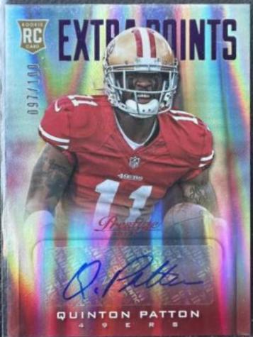 Quinton Patton [Extra Points Purple] #275