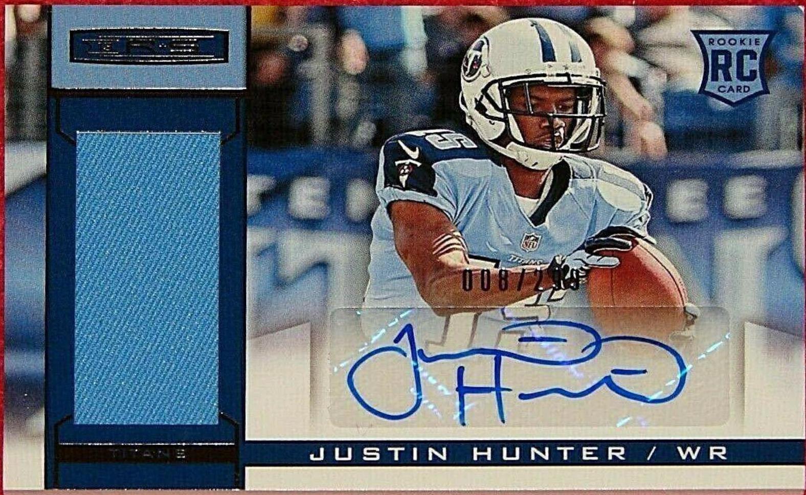 Justin Hunter [Autograph Jersey] #215