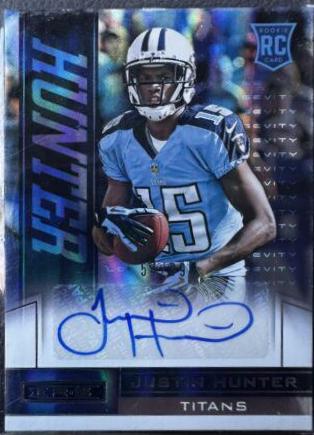 Justin Hunter [Autograph Longevity Holofoil] #148