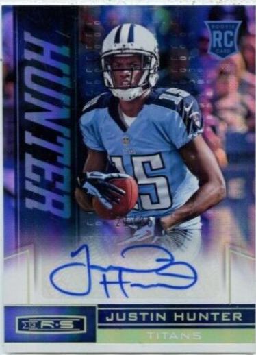 Justin Hunter [Longevity Platinum Autograph] #148