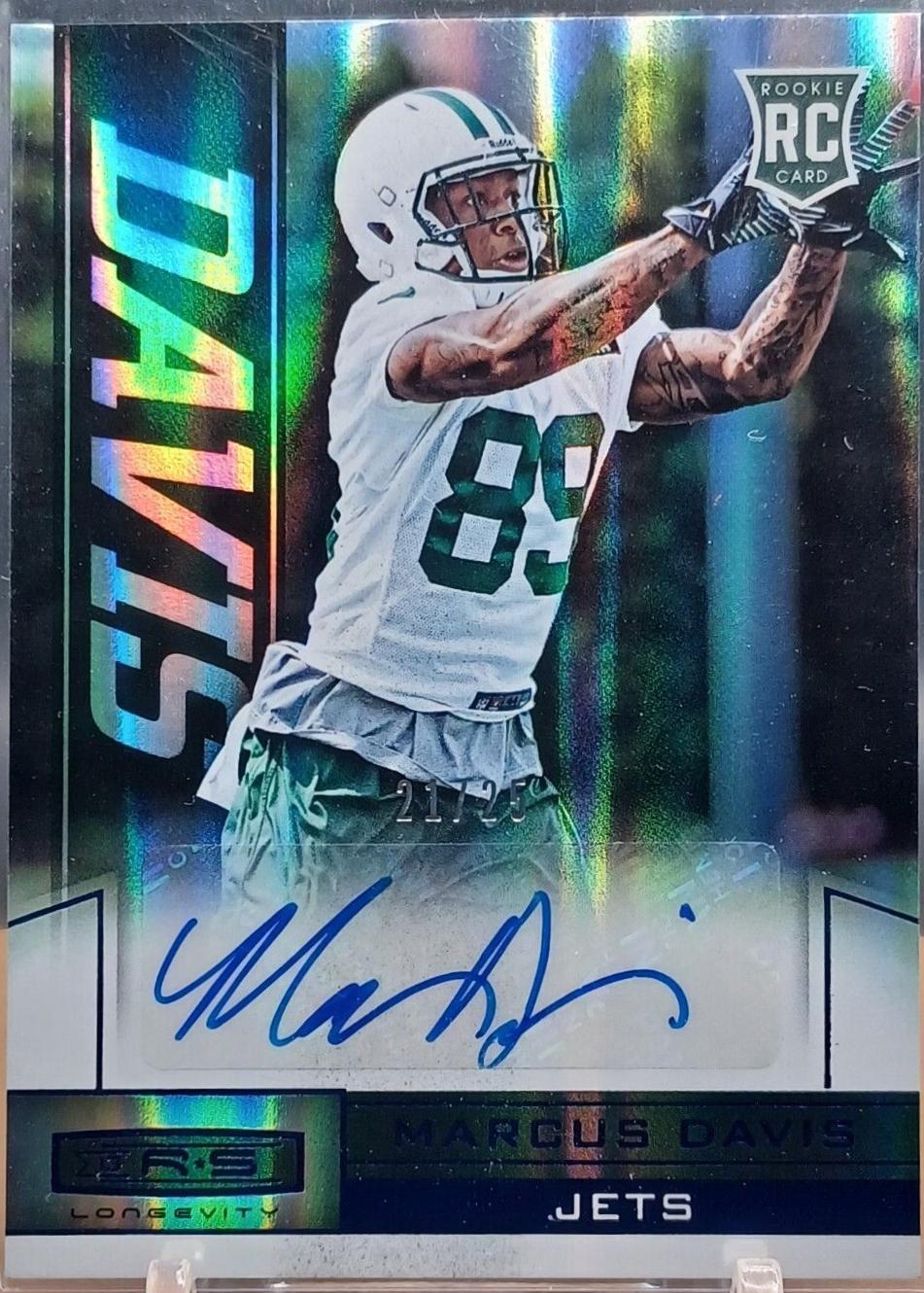 Marcus Davis [Longevity Platinum Autograph] #160