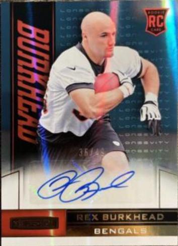 Rex Burkhead [Autograph Longevity Gold] #175