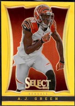 A.J. Green [Gold Prizm] #18