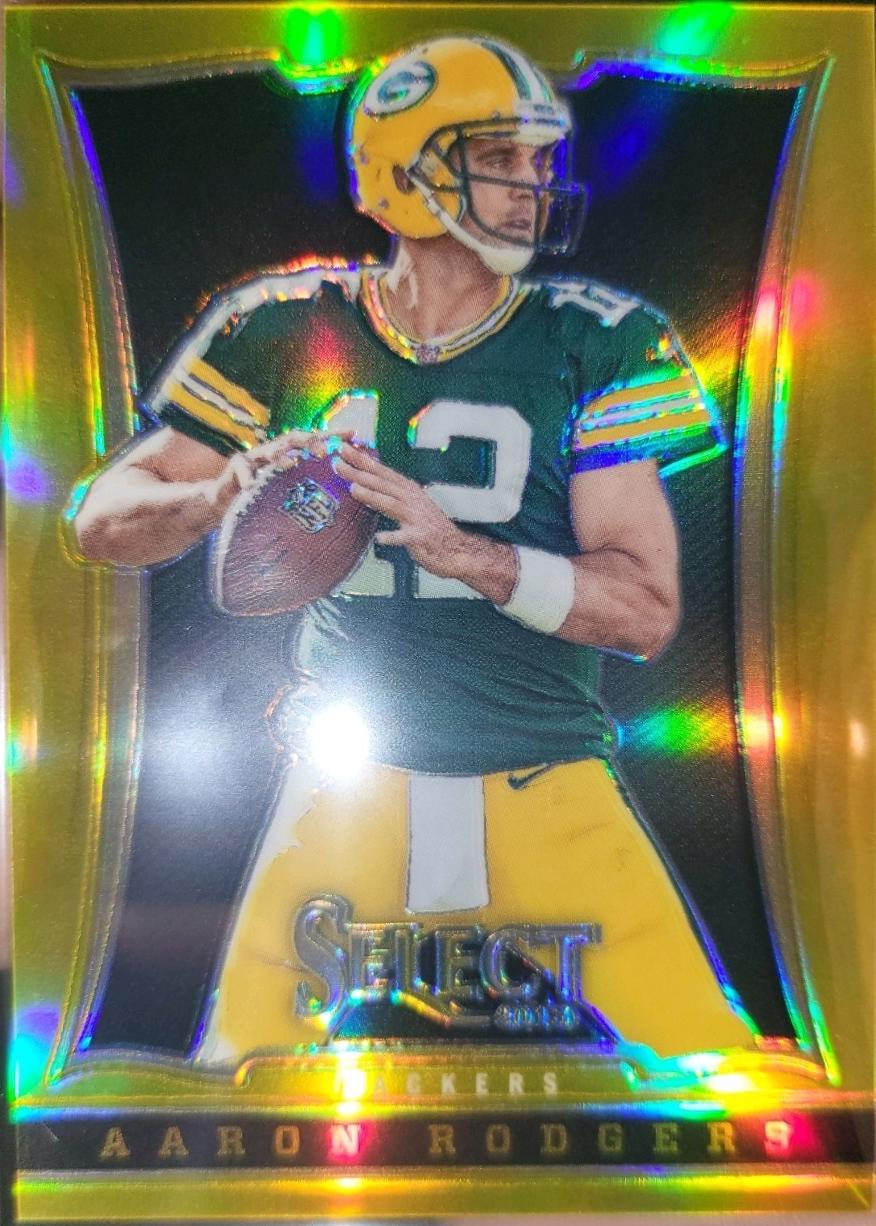 Aaron Rodgers [Gold Prizm] #64