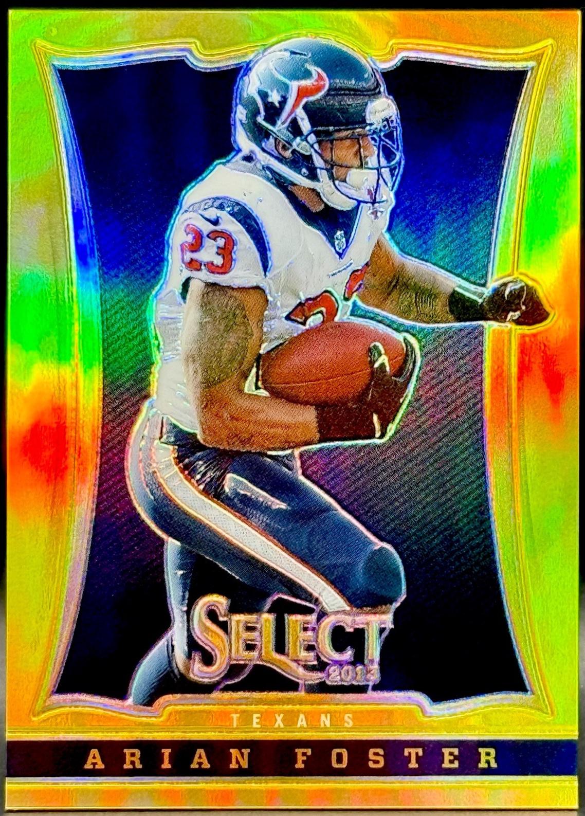 Arian Foster [Gold Prizm] #28