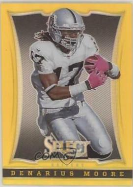 Denarius Moore [Gold Prizm] #46