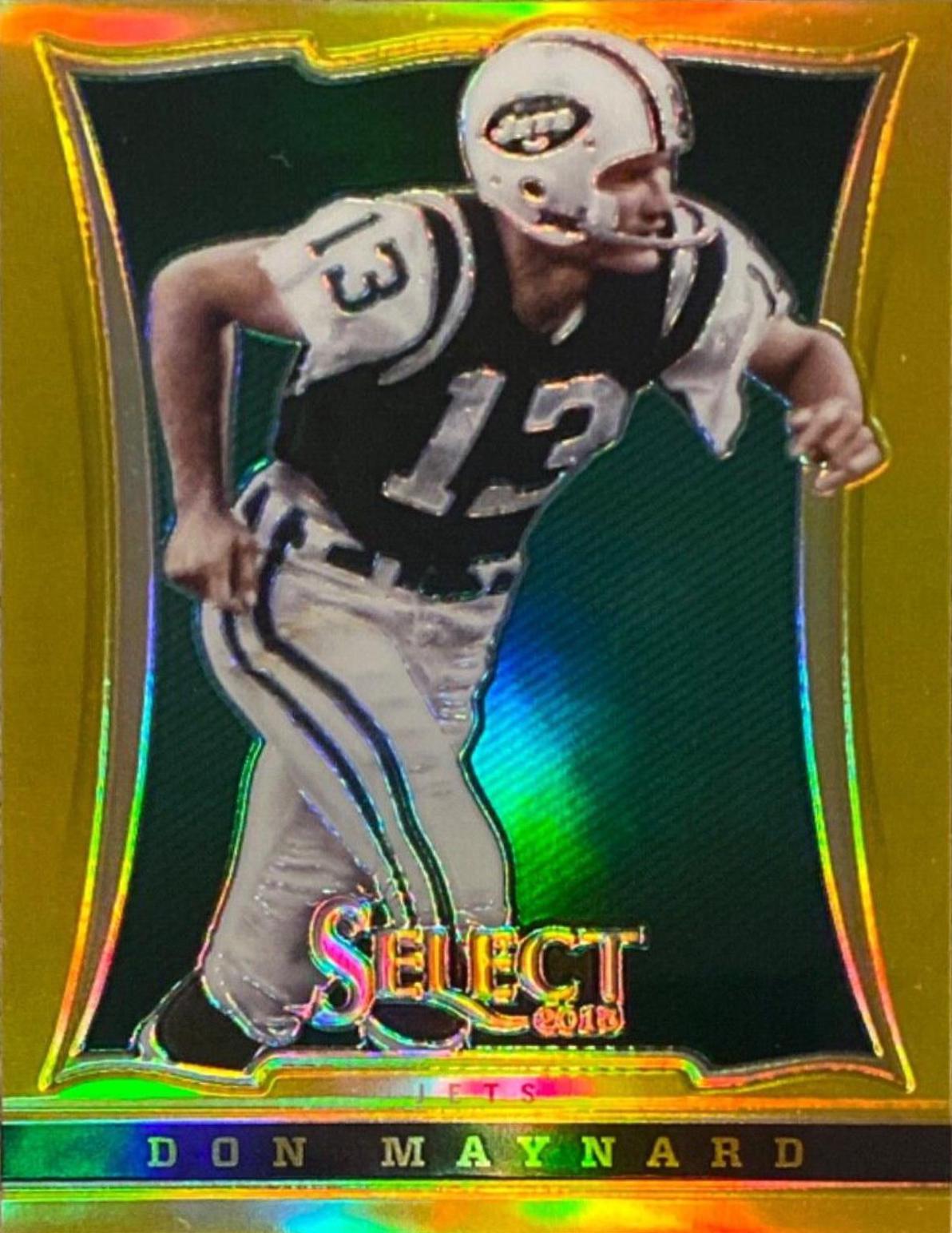 Don Maynard [Gold Prizm] #118