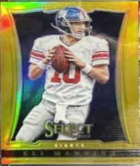 Eli Manning [Gold Prizm] #54