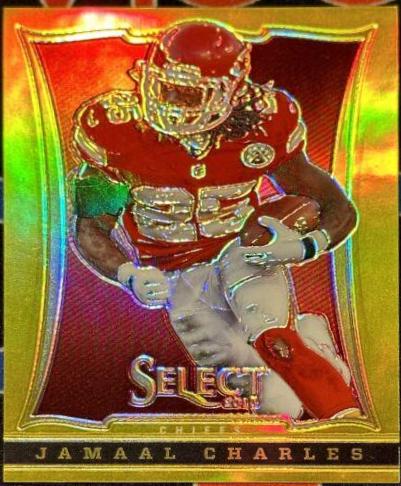 Jamaal Charles [Gold Prizm] #50