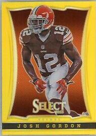 Josh Gordon [Gold Prizm] #24