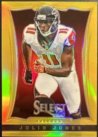 Julio Jones [Gold Prizm] #77