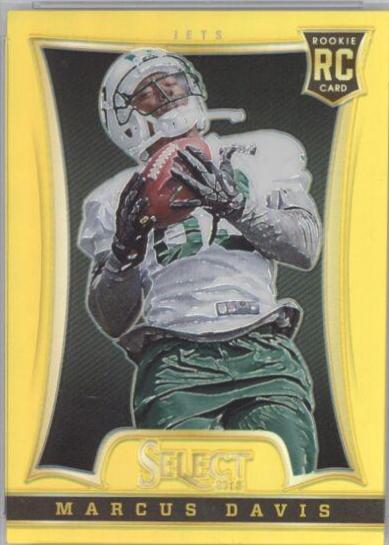 Marcus Davis [Gold Prizm] #213