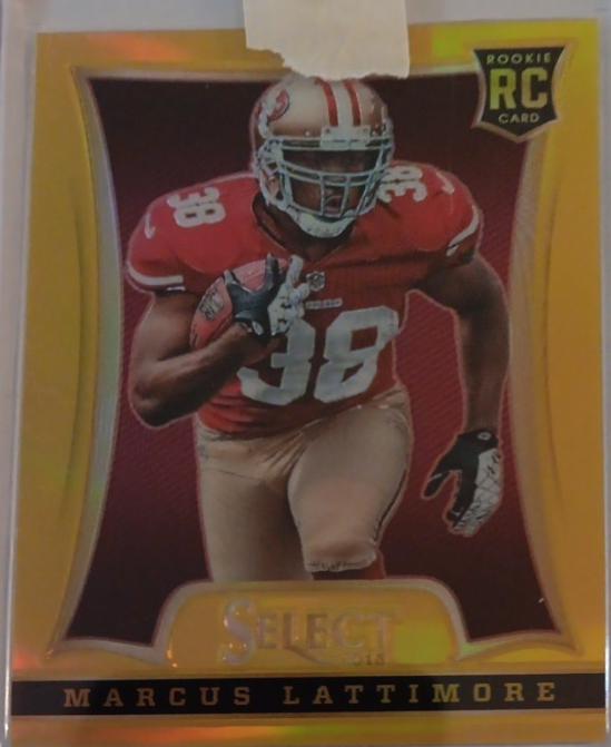 Marcus Lattimore [Gold Prizm] #214