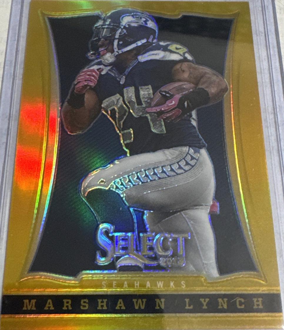 Marshawn Lynch [Gold Prizm] #94