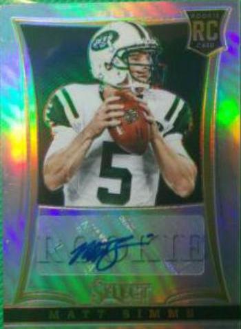 Matt Simms [Autograph Prizm] #279
