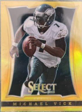 Michael Vick [Gold Prizm] #61