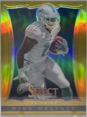 Mike Wallace [Gold Prizm] #5