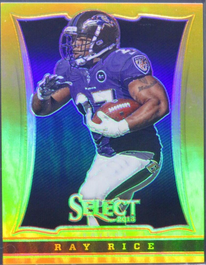 Ray Rice [Gold Prizm] #16