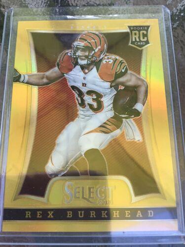 Rex Burkhead [Gold Prizm] #228