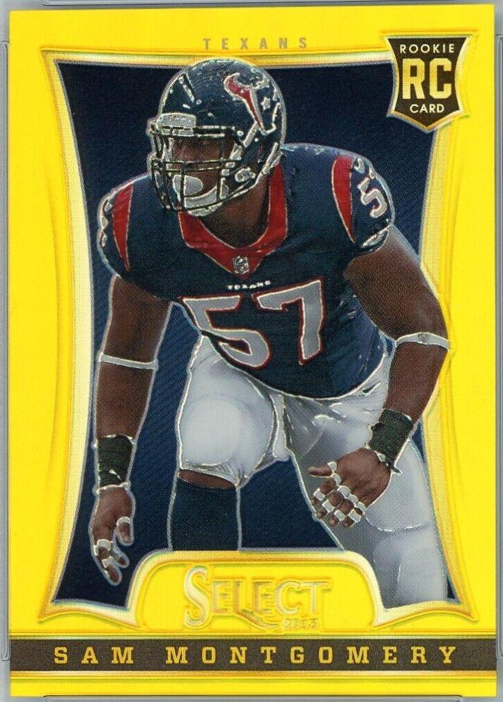 Sam Montgomery [Gold Prizm] #235