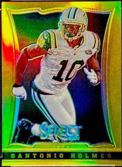 Santonio Holmes [Gold Prizm] #8